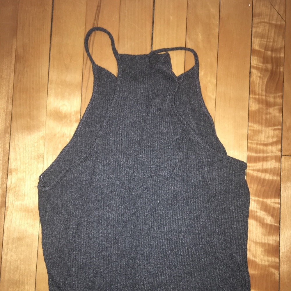 High neck tank top